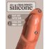 King Cock Elite 6 - realistični dildo (15 cm) - tamni 