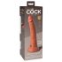 King Cock Elite 7 - realističan dildo (18 cm) - tamno prirodan 