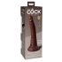 King Cock Elite 7 - realističan dildo (18 cm) - smeđi 