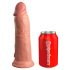 King Cock Elite 8 - realističan dildo (20 cm) - prirodan 