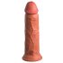 King Cock Elite 8 - realističan dildo (20 cm) - tamno prirodan 