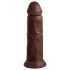 King Cock Elite 8 - realističan dildo (20 cm) - smeđi 