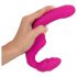 Strepless Strap-On - strap-on vibrator (pink)