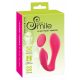 SMILE Gaćice - punjive, radio 2u1 vibrator (roze) 