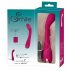 SMILE G-spot - punjivi, rebrasti G-točka vibrator (ljubičasti)