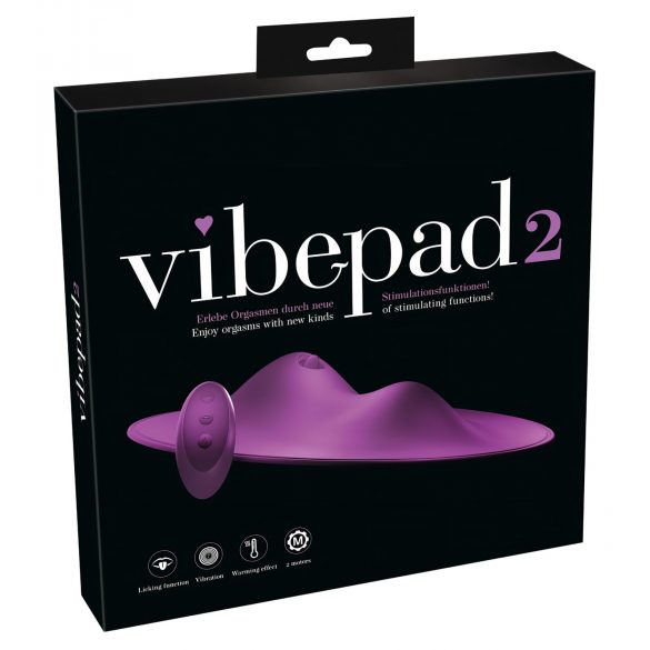 VibePad 2 - jastučić vibrator za oralno (ljubičasti)