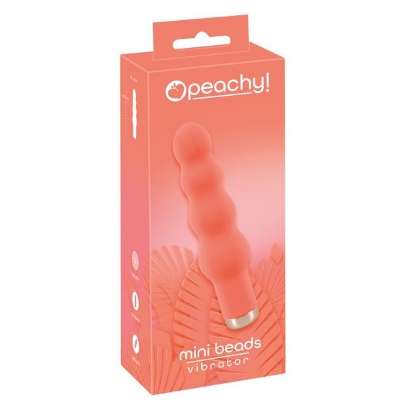 You2Toys breskvasto! mini perle - bežični vibrator s kuglicama (breskva) 