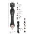 You2Toys CUPA Wand - punjivi vibrator za masažu 2u1 (crni) 