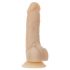 Naked Addiction Rotating 7 - bežični, rotirajući vibrator (18cm) - prirodni 