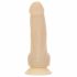 Naked Addiction Rotating 7 - bežični, rotirajući vibrator (18cm) - prirodni 