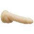 Naked Addiction Rotating 7 - bežični, rotirajući vibrator (18cm) - prirodni 