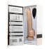 Naked Addiction Thrusting 9 - radio, potisni vibrator - prirodni (23 cm) 