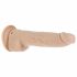 Naked Addiction Thrusting 9 - radio, potisni vibrator - prirodni (23 cm) 