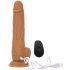 Naked Addiction Thrusting 9 - radio, vibrator za potiskivanje - tamni (23 cm) 