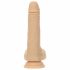 Naked Addiction Thrusting 7.5 - bežični vibrator za potiskivanje (19 cm) - prirodan 