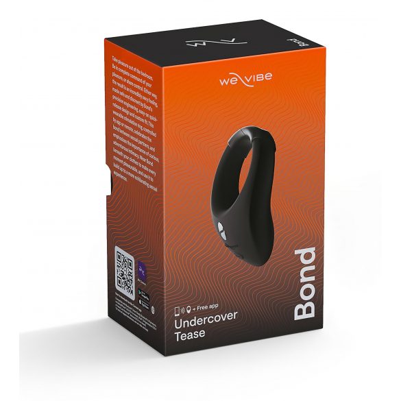 We-Vibe Bond - pametni vibrirajući prsten za penis na baterije (crni) 