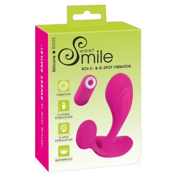 SMILE RC - bežični, radio vibrator G-točke (ružičasti) 