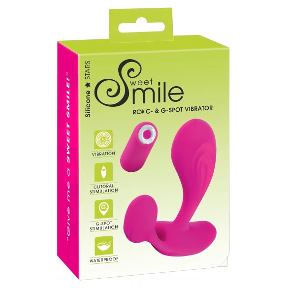 SMILE RC - bežični, radio vibrator G-točke (ružičasti) 