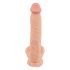 Natute Koža - dildo s kožom - 25cm (prirodna boja)