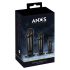 Anos Trainig Kit - analni dildo set (3 dijela) - crni 