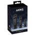 Anos Trainig Kit - analni dildo set (3 dijela) - crni 