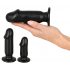 Anos Trainig Kit - analni dildo set (3 dijela) - crni 