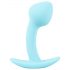 Cuties Mini Butt Plug - silikonski analni dildo - plavi (2,6 cm) 