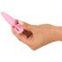 Cuties Mini Butt Plug - silikonski analni dildo - roza (2,1 cm) 