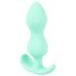 Cuties Mini čep za guzu - silikonski analni dildo - mint (2,3 cm) 