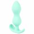 Cuties Mini čep za guzu - silikonski analni dildo - mint (2,3 cm) 