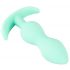 Cuties Mini čep za guzu - silikonski analni dildo - mint (2,3 cm) 