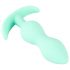 Cuties Mini Butt Plug - silikonski analni čep - menta (2,3 cm)