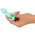 Cuties Mini čep za guzu - silikonski analni dildo - mint (2,3 cm) 