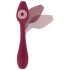 You2Toys Rosenrot - savitljivi vibrator za G-točku pupoljak ruže (crveni) 