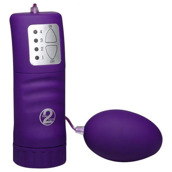 You2Toys - Velvet ljubičasti vibrator - baršunasti 