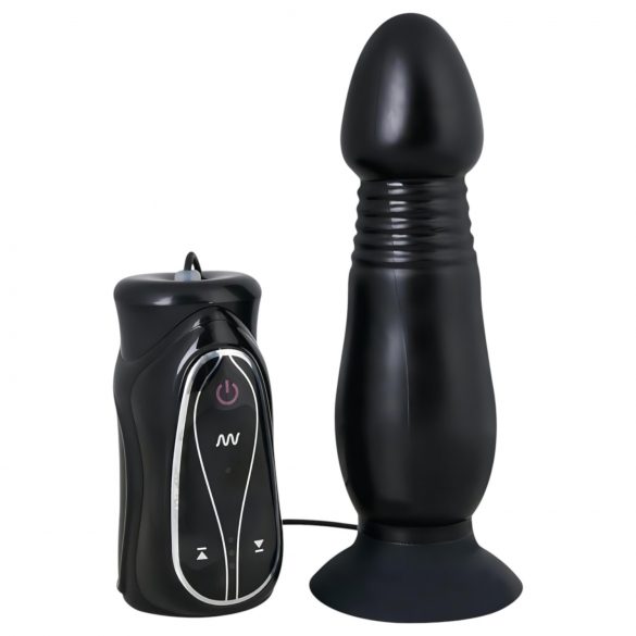 You2Toys - Tisak, analni vibrator (crni)