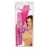 You2Toys - Sugar Babe - vibrator s perlama, zečić (kupina) 