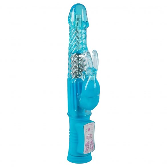 You2Toys - Sugar Babe - vibrator zečić s perlama (plavi) 