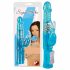 You2Toys - Sugar Babe - vibrator zečić s perlama (plavi) 