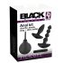 Black Velvet analni set (4 dijela) 