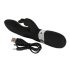 SMILE Blacky - USB vibrator s dva motora (crni) 