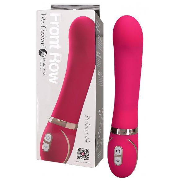 Vibe Couture Front Row - vibrator G-točke (ružičasti) 