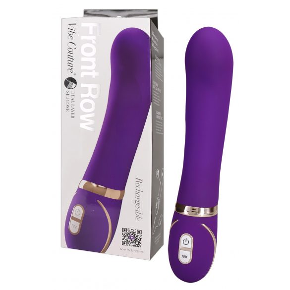 Vibe Couture Front Row - vibrator G-točke (ljubičasta) 