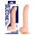 One Touch 8 - Silikonski vibrator za testise (prirodni) 