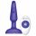 b-Vibe Trio - 3-motorski analni vibrator (ljubičasti)