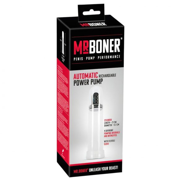 Mister Boner Automatic - punjiva pumpa za penis 