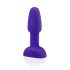 b-Vibe Rimming - rotirajući biserni analni vibrator (ljubičasti) 