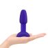 b-Vibe Rimming - rotirajući biserni analni vibrator (ljubičasti) 