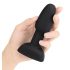 b-Vibe Rimming - rotirajući biserni analni vibrator (crni) 