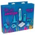 You2Toys - Plavo predjelo - u kompletu s vibratorom (8 dijelova) 